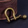 PARACORD BİLEKLİK AKSESUAR KLİPS TİBET MODEL OMEGA  ANTİK BRONZ RENK - Görsel 5