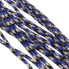 Paracord Aksesuar İp Mavi Gri Siyah Renk 45 Metre Makara Sargı  2 mm - Görsel 3